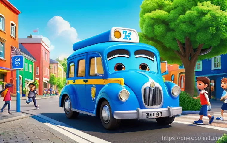 로보카폴리 최고의 캐릭터 투표 - **Prompt 1: Poli, the Brave Leader of Broomstown**
"An uplifting and dynamic image of Poli, the ...