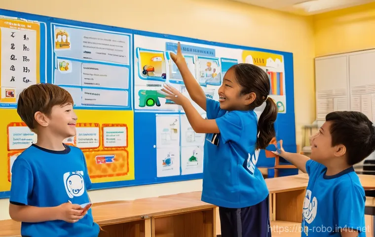 로보카폴리의 장점과 단점 - **Prompt Title: Teamwork Rescue in the Park**
    "An energetic, highly detailed illustration showca...