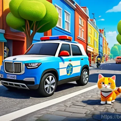 Home 31 로보카폴리와 시장 분석 - **A vibrant animated scene featuring the Robocar Poli rescue team in action.** Poli, a smart police ...
